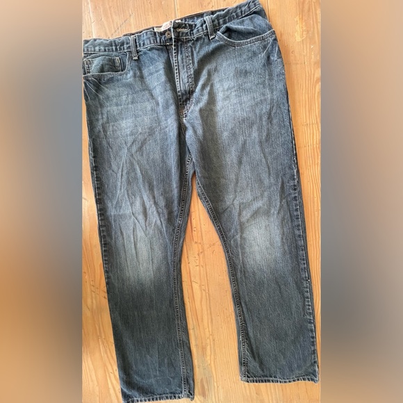 Men’s Relaxed Fit Boot Cut Jeans 38X32 - Picture 3 of 9